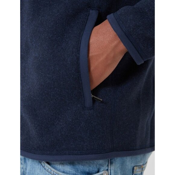 Patagonia Better Sweater New Navy Blue Fleece Full Zip Jacket - Picture 13 of 14